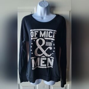 Of Mice & Men Long Sleeve Shirt Size Large